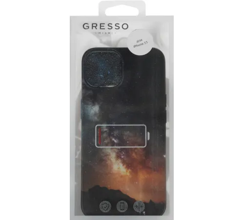 Чехол (клип-кейс) Gresso для iPhone 13 Meridian черный (GR17AAAE8893) Чехол (клип-кейс) Gresso для iPhone 13 Meridian черный (GR17AAAE8893)