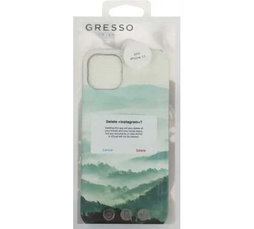 Чехол (клип-кейс) Gresso для iPhone 13 Meridian зеленый (GR17AAAE8894) Чехол (клип-кейс) Gresso для iPhone 13 Meridian зеленый (GR17AAAE8894)