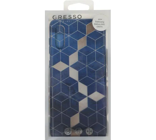 Чехол (клип-кейс) Gresso для Samsung Galaxy A02 Meridian синий (GR17AAAE8920)