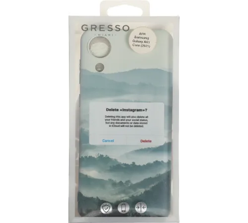 Чехол (клип-кейс) Gresso для Samsung Galaxy A03 Core Meridian зеленый (GR17AAAE8934) Чехол (клип-кейс) Gresso для Samsung Galaxy A03 Core Meridian зеленый (GR17AAAE8934)