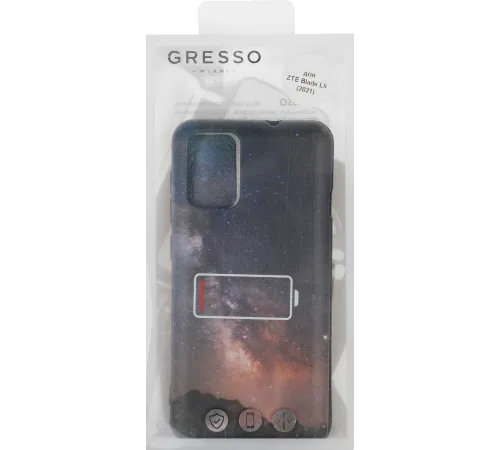Чехол (клип-кейс) Gresso для ZTE Blade L9 Meridian черный (GR17AAAE9053)