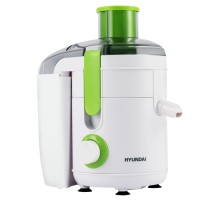 Соковыжималка центробежная Hyundai HY-JE1615 500Вт рез.сок.:400мл. черный/зеленый
