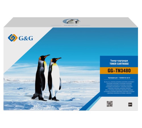 Картридж лазерный G&G GG-TN3480 черный (8000стр.) для Brother DCP L5500DN/ L6600DW Картридж лазерный G&G GG-TN3480 черный (8000стр.) для Brother DCP L5500DN/ L6600DW