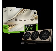 Видеокарта MSI RTX5080 INSPIRE 3X 16GB GDDR7 256bit 3xDP HDMI 3FAN RTL