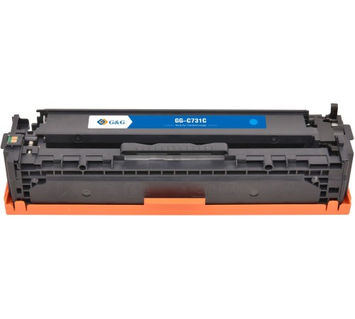 Картридж лазерный G&G GG-C731C голубой (1800стр.) для Canon LB i-Sensys MF8230/MF8280