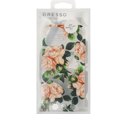 Чехол (клип-кейс) Gresso для Apple iPhone 12/12 Pro Air прозрачный/рисунок (GR17AAAE9069) Чехол (клип-кейс) Gresso для Apple iPhone 12/12 Pro Air прозрачный/рисунок (GR17AAAE9069)