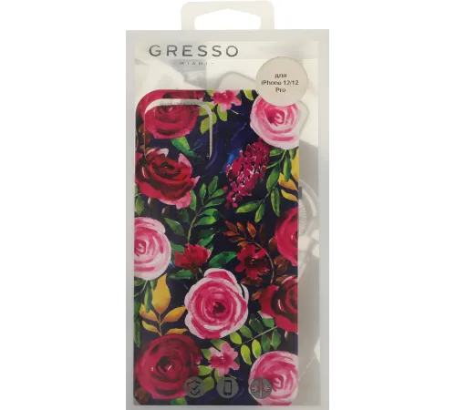 Чехол (клип-кейс) Gresso для Apple iPhone 12/12 Pro Air прозрачный/рисунок (GR17AAAE9073)