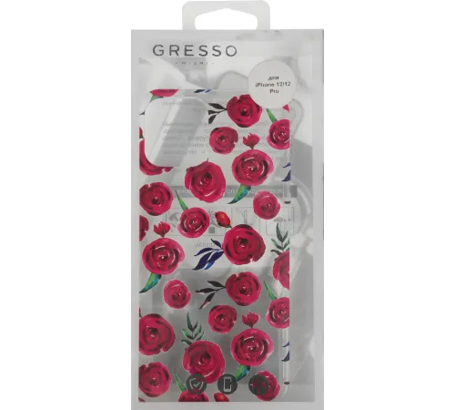 Чехол (клип-кейс) Gresso для Apple iPhone 12/12 Pro Air прозрачный/рисунок (GR17AAAE9075) Чехол (клип-кейс) Gresso для Apple iPhone 12/12 Pro Air прозрачный/рисунок (GR17AAAE9075)