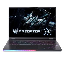 Ноутбук Acer Predator Helios 18 AI PH18-73-939Q Intel Core Ultra 9 275HX/32Gb/SSD2Tb/RTX5080 16Gb/18"/IPS/WQXGA/2560x1600/250Hz/NoOS/Black (NH.QVZCD.003)
