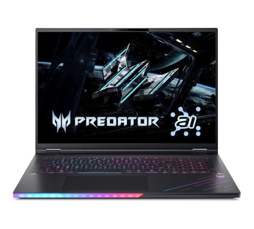 Ноутбук Acer Predator Helios 18 AI PH18-73-939Q Intel Core Ultra 9 275HX/32Gb/SSD2Tb/RTX5080 16Gb/18"/IPS/WQXGA/2560x1600/250Hz/NoOS/Black (NH.QVZCD.003) Ноутбук Acer Predator Helios 18 AI PH18-73-939Q Intel Core Ultra 9 275HX/32Gb/SSD2Tb/RTX5080 16Gb/18"/IPS/WQXGA/2560x1600/250Hz/NoOS/Black (NH.QVZCD.003)
