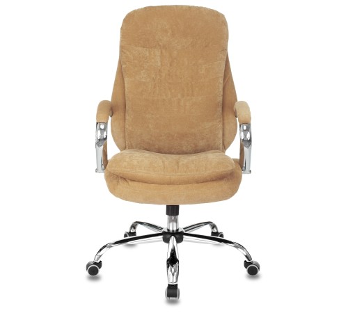 Кресло руководителя Бюрократ T-9950SL Fabric горчичный Velvet 73 крестовина металл хром Кресло руководителя Бюрократ T-9950SL Fabric горчичный Velvet 73 крестовина металл хром