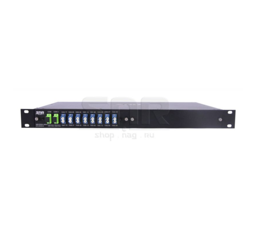 Мультиплексор DWDM двухволоконный 8-канальный в 1/2-слоте