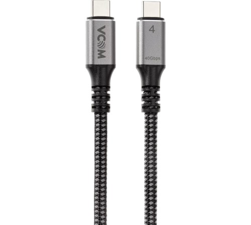 VCOM CU540M-1.2M Кабель USB4 TypeCM--TypeCM, 5K@60Hz, 40GBps, PD 100W, 5A, VCOM, 1.2м [CU540M-1.2M] (4895182217805)