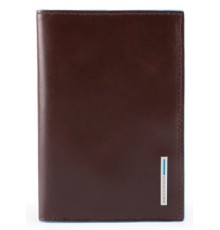 Обложка для паспорта Piquadro Blue Square PP5255B2/MO коричневый натур.кожа