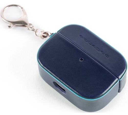 Чехол для наушников Piquadro Blue Square AC5308B2/BLU2 синий натур.кожа Чехол для наушников Piquadro Blue Square AC5308B2/BLU2 синий натур.кожа