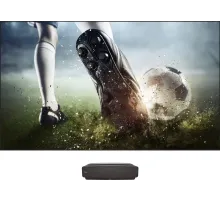Телевизор LED Hisense 100" Laser TV 100L5F черный 4K Ultra HD 100Hz DVB-T DVB-T2 DVB-C DVB-S DVB-S2 WiFi Smart TV