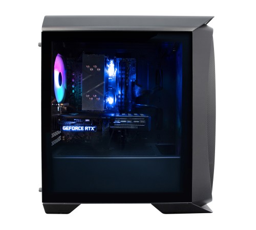 ПК IRU Game 520B5GMA MT Ryzen 5 5600X (3.7) 16Gb SSD512Gb RTX3050 8Gb Free DOS GbitEth 650W черный (1926551)