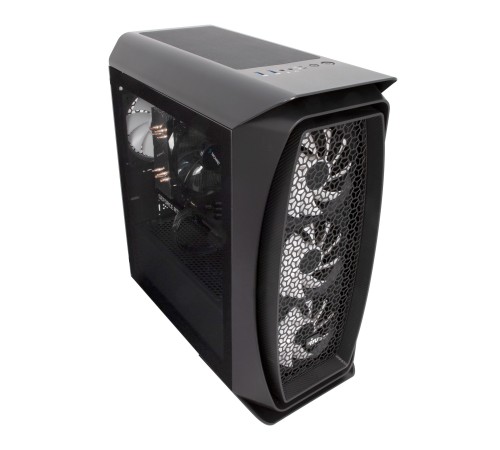 ПК IRU Game 520B5GMA MT Ryzen 5 5600X (3.7) 16Gb SSD512Gb RTX3050 8Gb Free DOS GbitEth 650W черный (1926551)