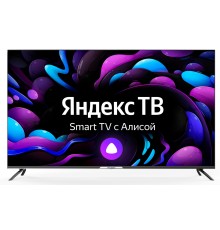 Телевизор LED Hyundai 55" H-LED55BU7003 Яндекс.ТВ Frameless черный Ultra HD 60Hz DVB-T DVB-T2 DVB-C DVB-S DVB-S2 USB WiFi Smart TV