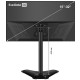 Настольная подставка ExeGate EDM1-3210-11D (для одного монитора 15"-32", VESA 75x75, 100x100, макс. нагрузка 10 кг, наклон -45°/+45°, поворот -45°/+45°, регулировка по высоте, цвет черный)