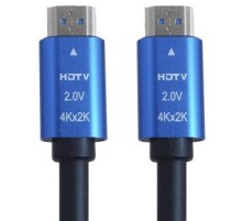 Кабель аудио-видео 11243 HDMI (m)/HDMI (m) 5м. Позолоченные контакты черный