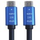 Кабель аудио-видео 11243 HDMI (m)/HDMI (m) 5м. Позолоченные контакты черный