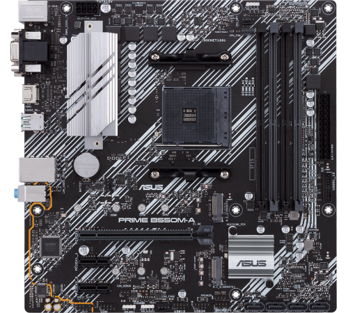 Материнская плата ASUS PRIME B550M-A (90MB14I0-M0EAY0) Материнская плата ASUS PRIME B550M-A (90MB14I0-M0EAY0)