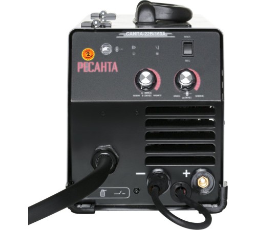 Сварочный полуавтомат Ресанта САИПА-22В/160А инвертор MIG-MAG 6.2кВт