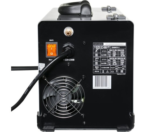 Сварочный полуавтомат Ресанта САИПА-22В/160А инвертор MIG-MAG 6.2кВт