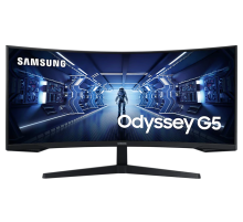 Монитор Samsung 34" C34G55TWWI черный VA LED 1ms 21:9 HDMI матовая 250cd 178гр/178гр 3440x1440 DisplayPort UWQHD 5.6кг