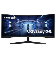 Монитор Samsung 34" C34G55TWWI черный VA LED 1ms 21:9 HDMI матовая 250cd 178гр/178гр 3440x1440 DisplayPort UWQHD 5.6кг