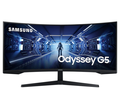 Монитор Samsung 34" C34G55TWWI черный VA LED 1ms 21:9 HDMI матовая 250cd 178гр/178гр 3440x1440 DisplayPort UWQHD 5.6кг