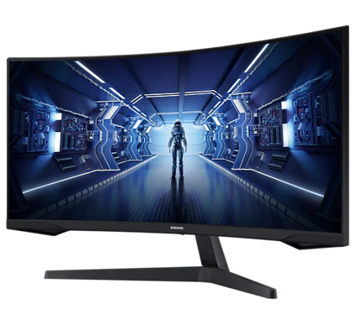 Монитор Samsung 34" C34G55TWWI черный VA LED 1ms 21:9 HDMI матовая 250cd 178гр/178гр 3440x1440 DisplayPort UWQHD 5.6кг