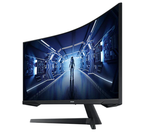 Монитор Samsung 34" C34G55TWWI черный VA LED 1ms 21:9 HDMI матовая 250cd 178гр/178гр 3440x1440 DisplayPort UWQHD 5.6кг