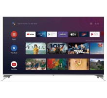 Телевизор QLED Hyundai 65" H-LED65QBU7500 Android TV Frameless черный 4K Ultra HD 60Hz DVB-T DVB-T2 DVB-C DVB-S DVB-S2 USB WiFi Smart TV