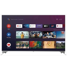 Телевизор QLED Hyundai 50" H-LED50QBU7500 Android TV Frameless черный 4K Ultra HD 60Hz DVB-T DVB-T2 DVB-C DVB-S DVB-S2 USB WiFi Smart TV