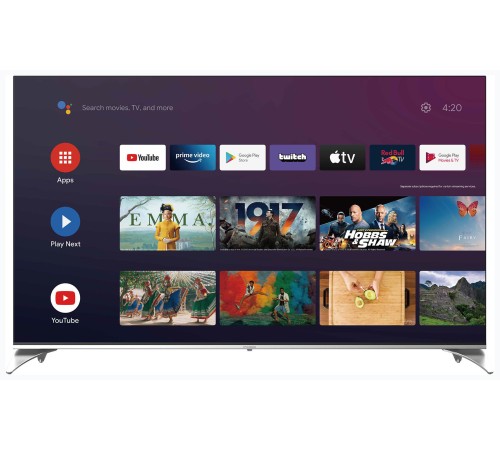 Телевизор QLED Hyundai 65" H-LED65QBU7500 Android TV Frameless черный 4K Ultra HD 60Hz DVB-T DVB-T2 DVB-C DVB-S DVB-S2 USB WiFi Smart TV Телевизор QLED Hyundai 65" H-LED65QBU7500 Android TV Frameless черный 4K Ultra HD 60Hz DVB-T DVB-T2 DVB-C DVB-S DVB-S2 USB WiFi Smart TV