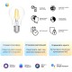 Умная лампа Gauss IoT Smart Home E27 6.5Вт 806lm Wi-Fi (упак.:1шт) (1220112)