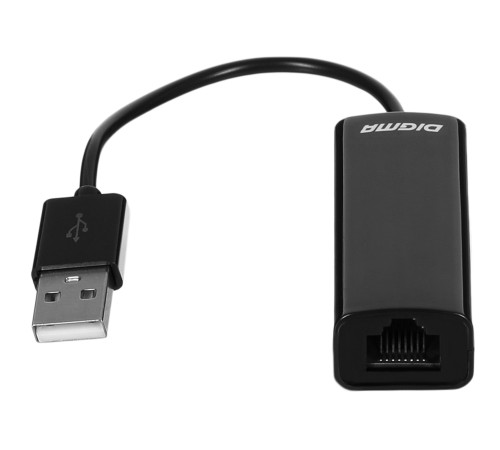 Сетевой адаптер Ethernet Digma BU-USB2-LAN100 D-USB2-LAN100 USB 2.0 Сетевой адаптер Ethernet Digma BU-USB2-LAN100 D-USB2-LAN100 USB 2.0