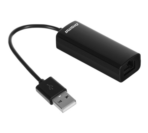 Сетевой адаптер Ethernet Digma BU-USB2-LAN100 D-USB2-LAN100 USB 2.0 Сетевой адаптер Ethernet Digma BU-USB2-LAN100 D-USB2-LAN100 USB 2.0