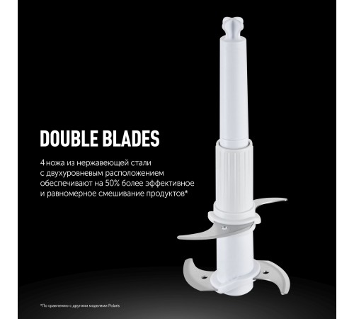 Блендер портативный Polaris PTB 0435 400Вт белый Блендер портативный Polaris PTB 0435 400Вт белый