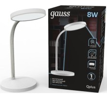 Светильник Gauss GT5031 настольный на подставке белый 8Вт