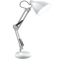 Светильник Gauss GT0031 настольный на струбцине/основание E27 белый 60Вт