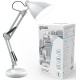 Светильник Gauss GT0031 настольный на струбцине/основание E27 белый 60Вт