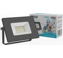 Прожектор уличный Gauss Elementary 613100220 светодиодный 20Втчерный