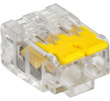 Клемма IEK СМК UKZ60-412-100 2x 0.2-0.4мм2 дл.19мм ш.13.5мм желтый/серый (упак.:100шт)