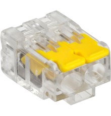 Клемма IEK СМК UKZ60-412-100 2x 0.2-0.4мм2 дл.19мм ш.13.5мм желтый/серый (упак.:100шт)