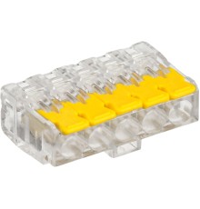 Клемма IEK СМК UKZ60-415-050 5x 0.2-0.4мм2 дл.19.2мм ш.30.4мм желтый/серый (упак.:50шт)