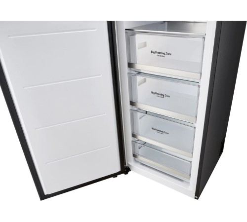Морозильная камера LG GC-B404FAQM серебристый