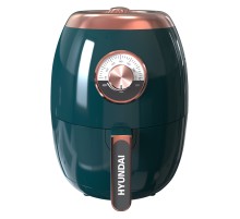 Аэрогриль Hyundai HYF-3553 1350Вт темно-зеленый/золотистый